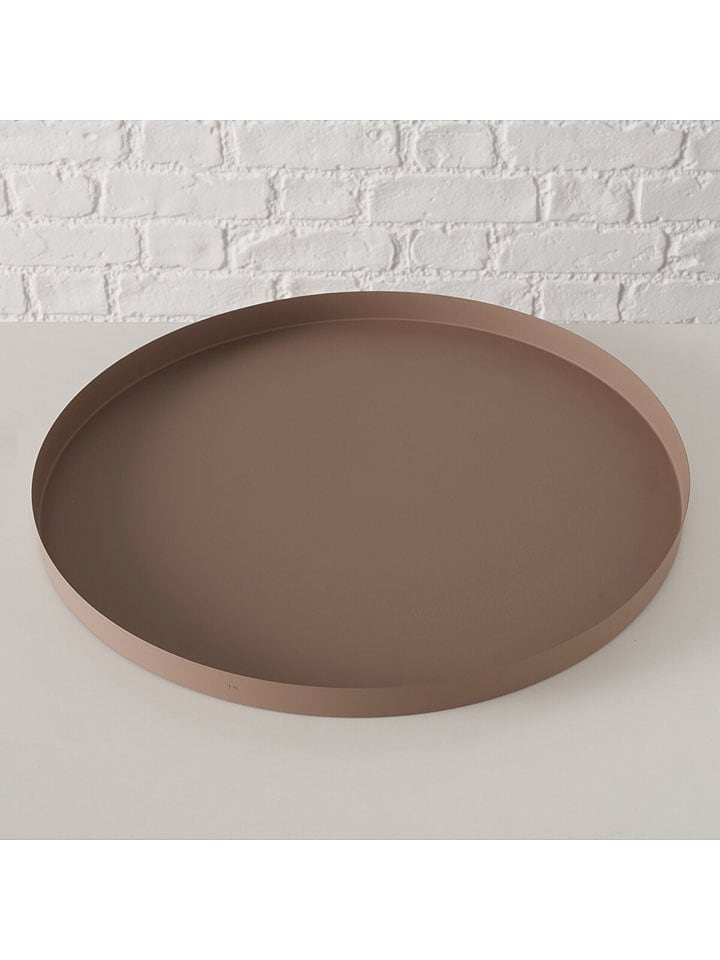 Boltze Taca "Rondella" w kolorze brązowym - Ø 40 cm rozmiar: onesize
