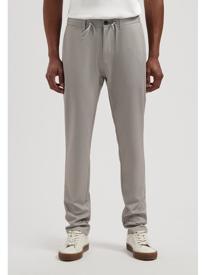 DSTREZZED Spodnie chino w kolorze jasnoszarym rozmiar: W36