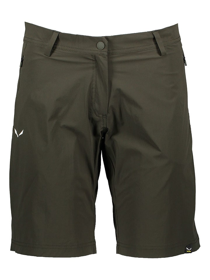 Salewa Szorty funkcyjne "Talvena" w kolorze khaki rozmiar: 38
