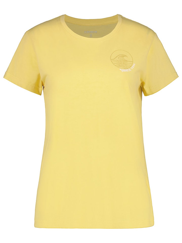 Icepeak Koszulka "Makawao" w kolorze żółtym rozmiar: M