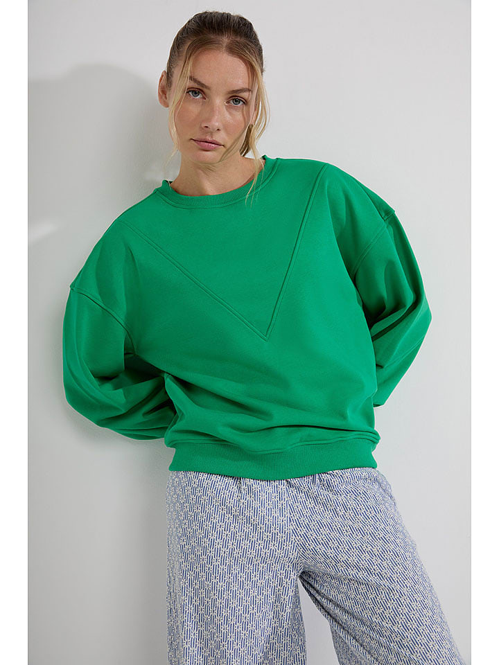 Josephine & Co Bluza "Donovan" w kolorze zielonym rozmiar: S