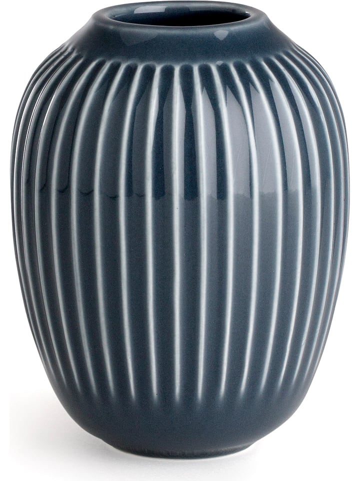 Kähler Wazon w kolorze antracytowym - wys. 10 rozmiar: onesize