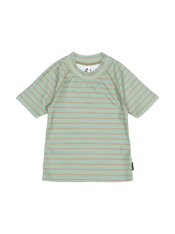 mikk-line Koszulka kąpielowa w kolorze zielonym rozmiar: 134/140