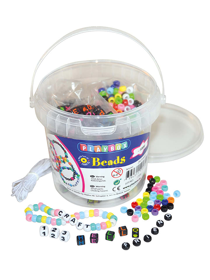 Playbox 1000-częściowy zestaw koralików - 5+ rozmiar: onesize