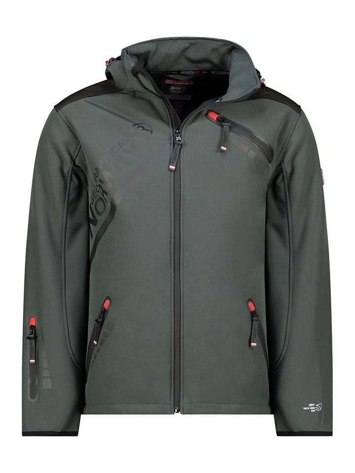 Geographical Norway Kurtka softshellowa "Twopac" w kolorze antracytowym rozmiar: M
