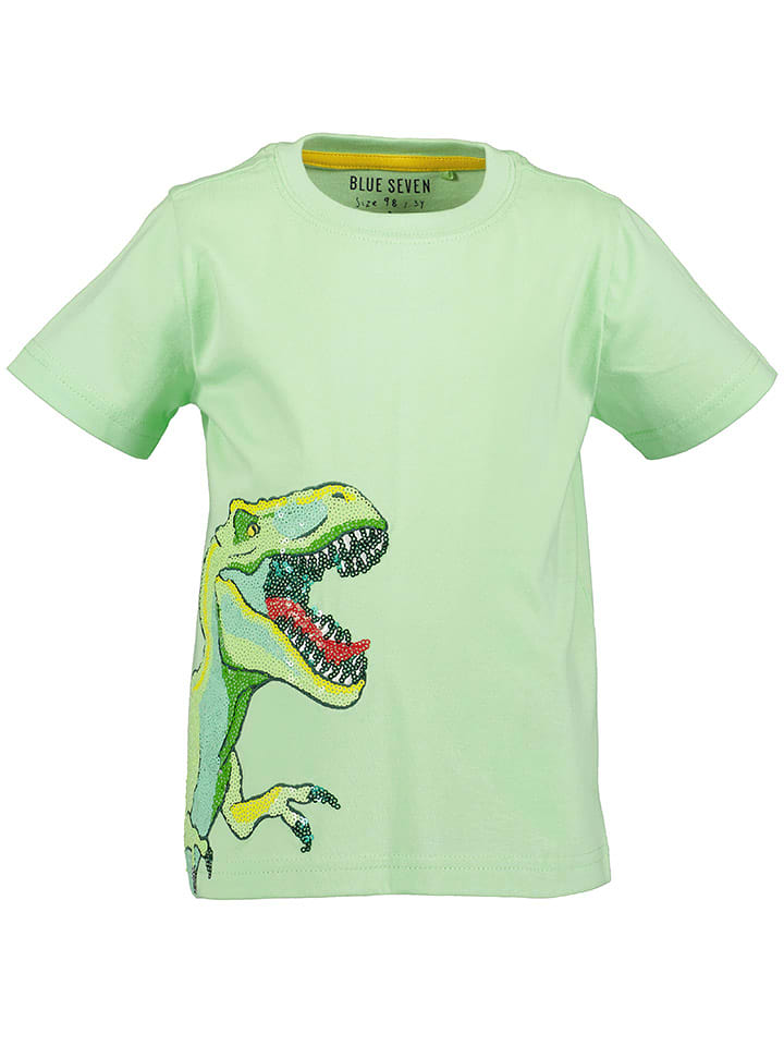 Blue Seven Koszulka w kolorze zielonym rozmiar: 98