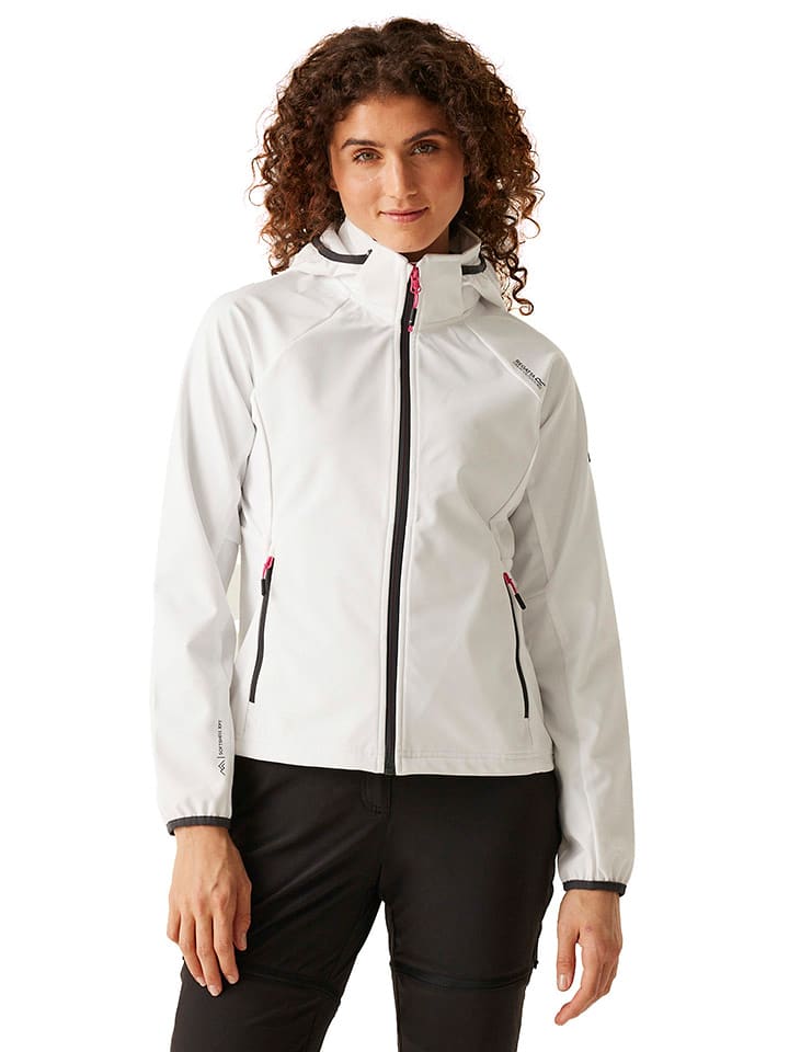 Regatta Kurtka softshellowa "Bourda" w kolorze białym rozmiar: 46