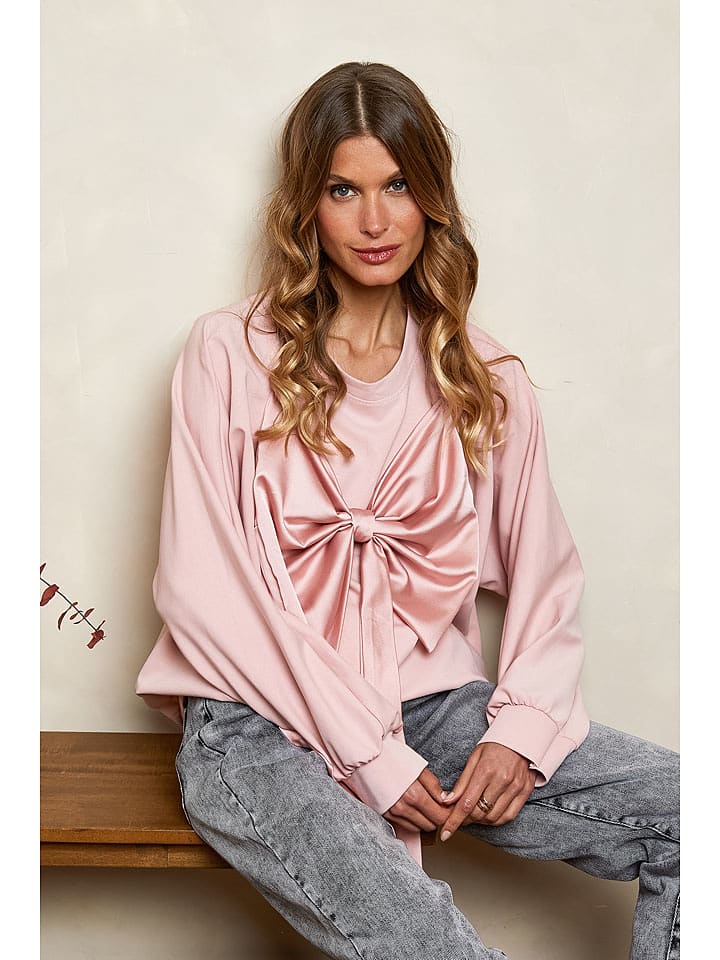 Joséfine Bluza "Ritz" w kolorze jasnoróżowym rozmiar: M