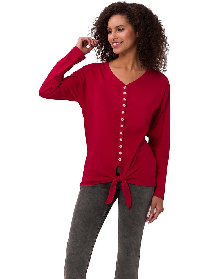 Heine Koszulka w kolorze czerwonym rozmiar: 42