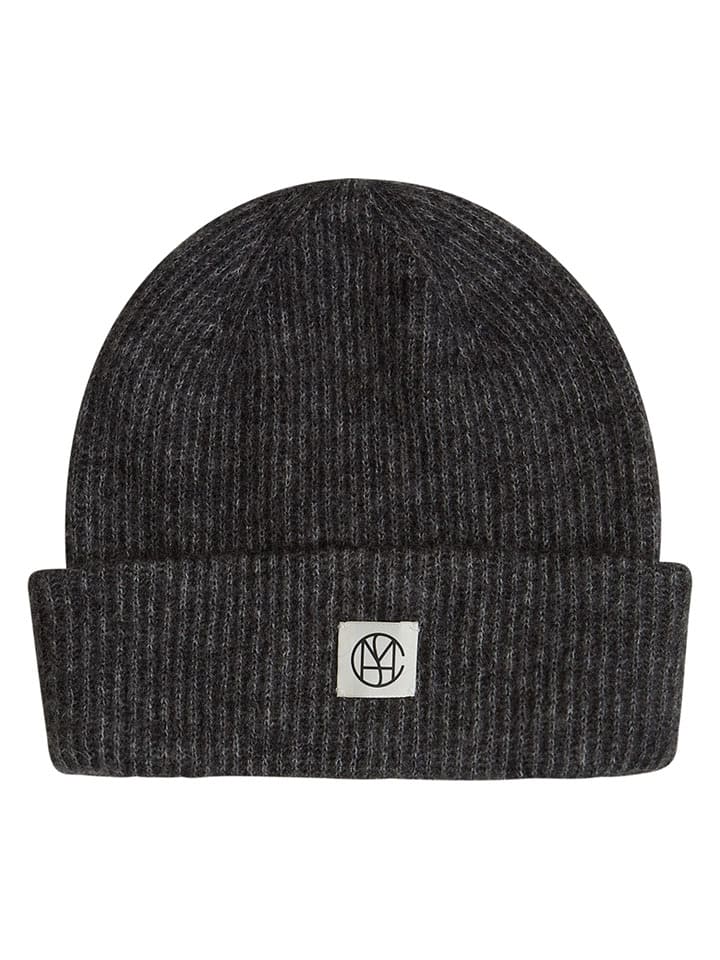 MOSS COPENHAGEN Czapka "Hope" w kolorze antracytowym rozmiar: onesize