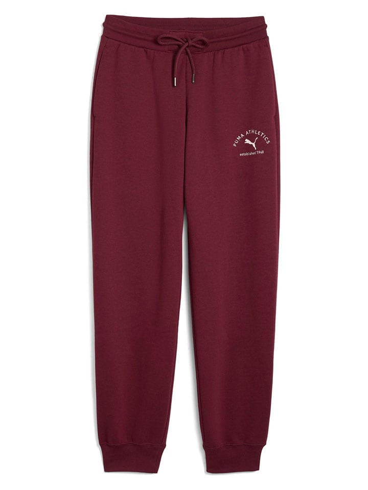 Puma Spodnie dresowe w kolorze czerwonym rozmiar: S