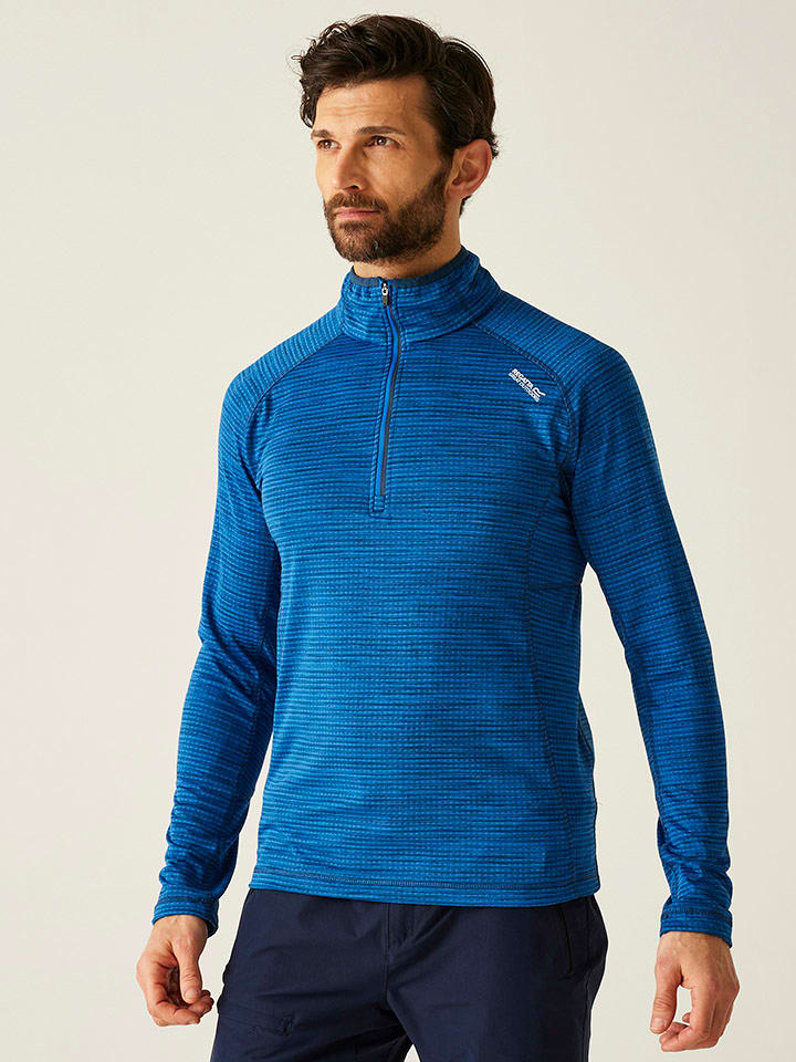 Regatta Bluza polarowa "Yonder II" w kolorze niebieskim rozmiar: 4XL