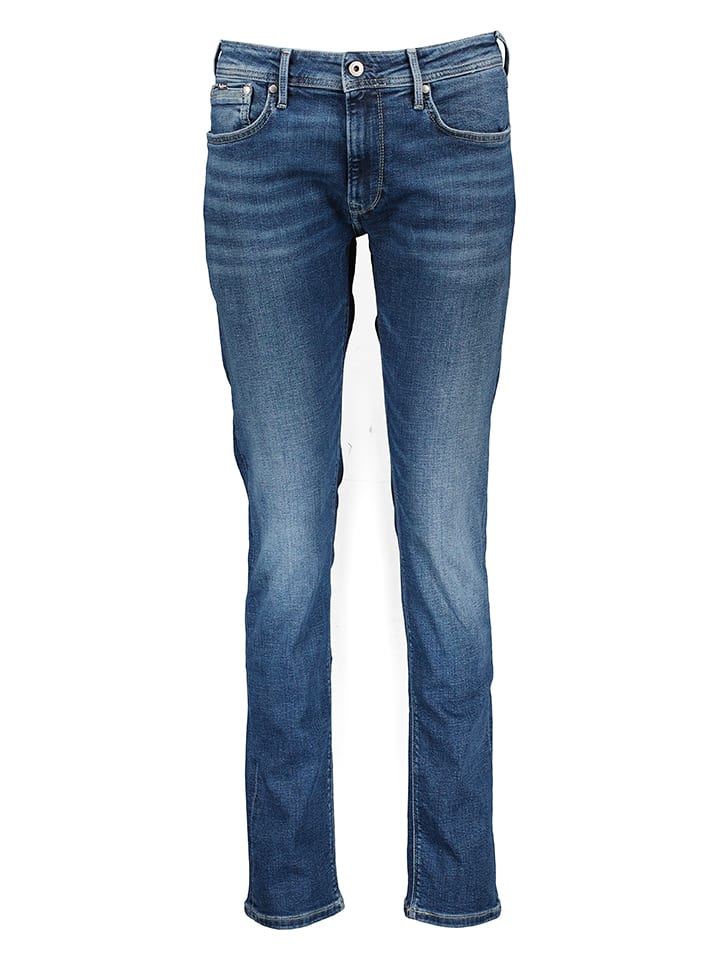 Pepe Jeans Dżinsy - Regular fit - w kolorze niebieskim rozmiar: W31/L32