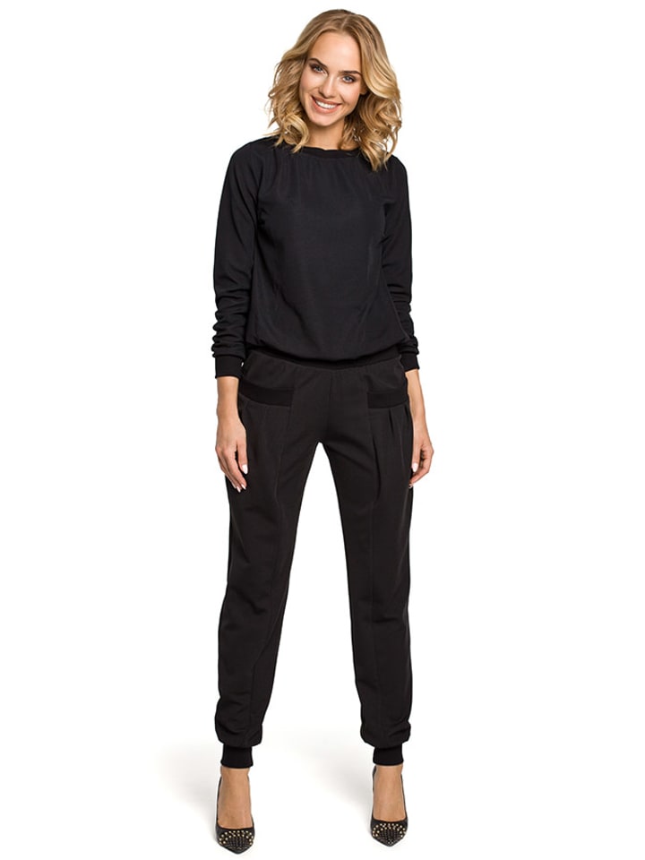 made of emotion Spodnie w kolorze czarnym rozmiar: S