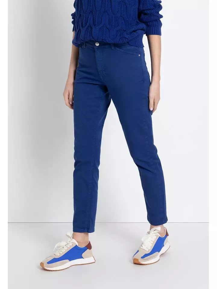 More & More Spodnie w kolorze niebieskim rozmiar: 34