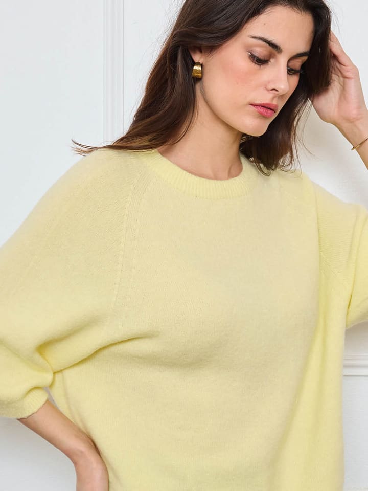 CXL by Christian Lacroix Sweter w kolorze żółtym rozmiar: onesize