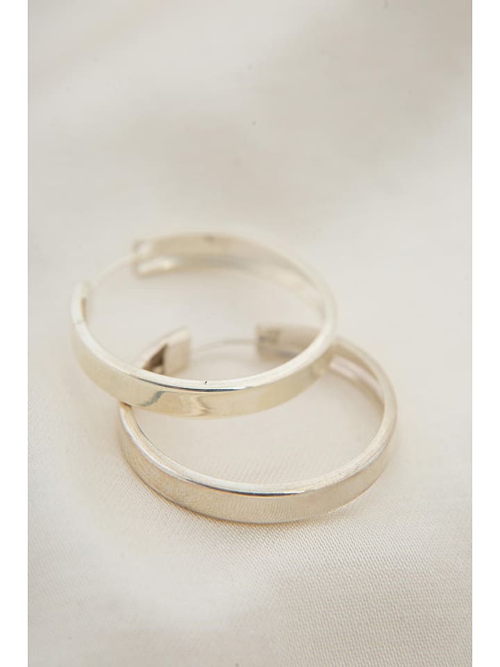 Lodie Silver Srebrne kolczyki-kreole rozmiar: onesize