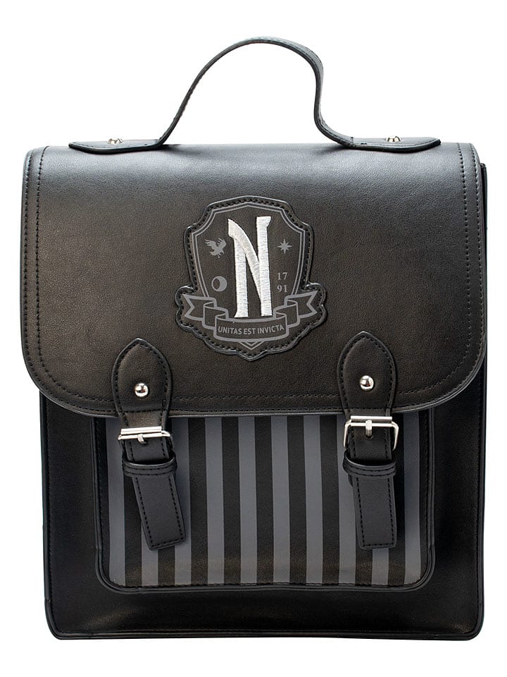 Wednesday Plecak "Wednesday - Satchel" w kolorze czarnym - 27 x 30 x 10 cm rozmiar: onesize