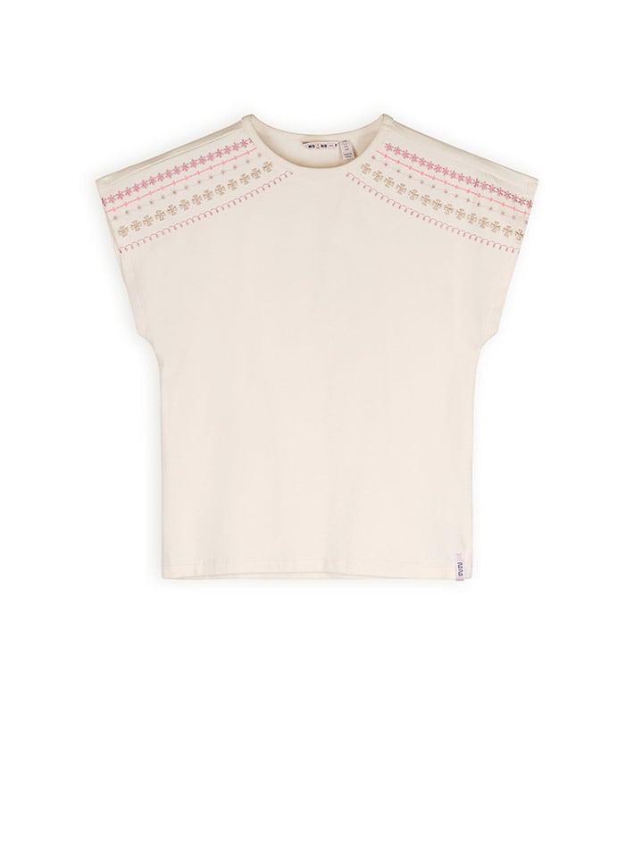 NONO Koszulka "Kaby" w kolorze kremowym rozmiar: 122/128