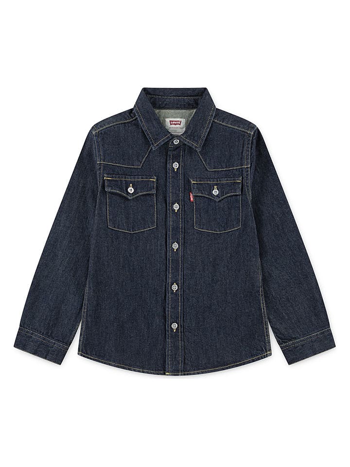 Levi's Kids Koszula dżinsowa w kolorze granatowym rozmiar: 116
