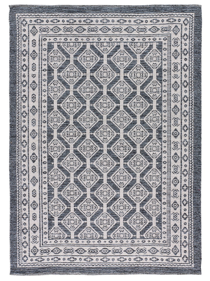 Moma Dywan "Chandia" w kolorze niebieskim rozmiar: 160x230 cm