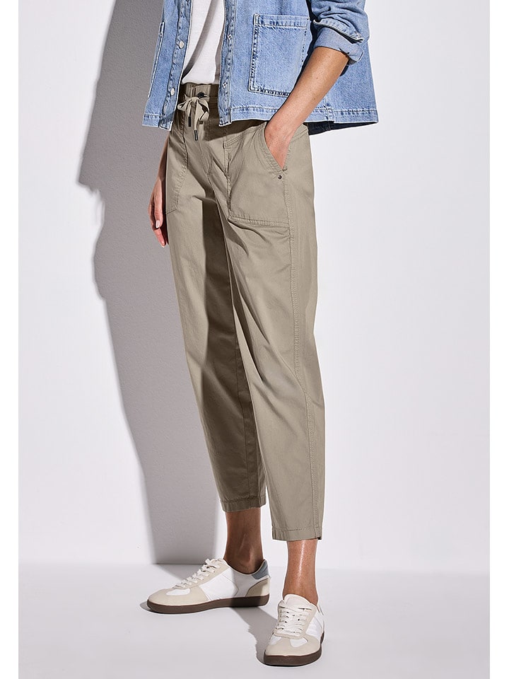 Street One Bojówki w kolorze beżowym rozmiar: 42/L28