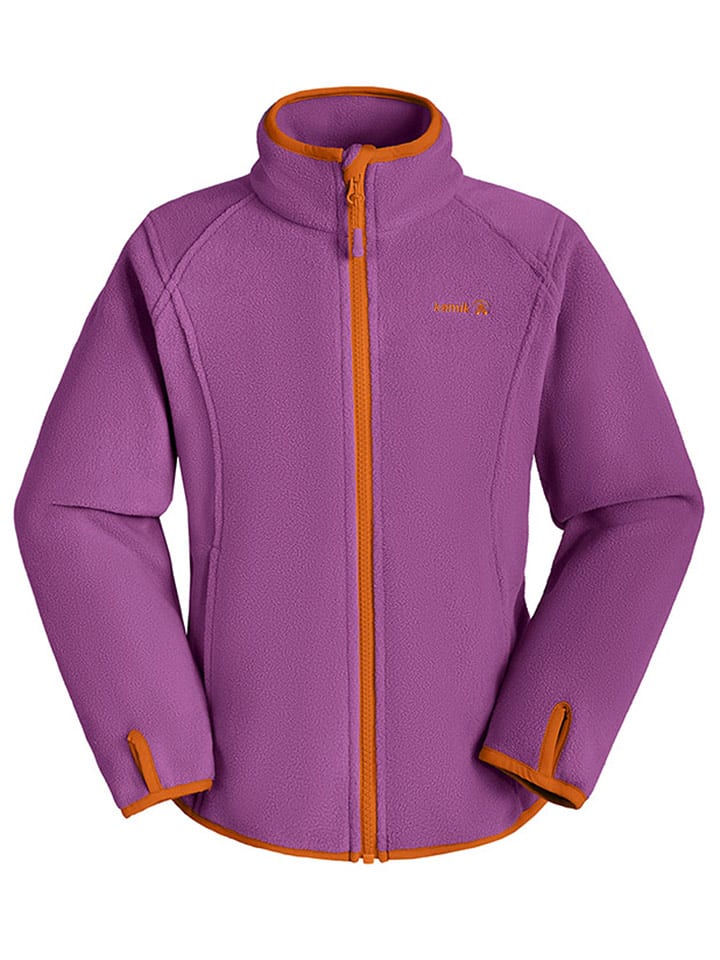 Kamik Kurtka polarowa "Linnea" w kolorze fioletowym rozmiar: 140