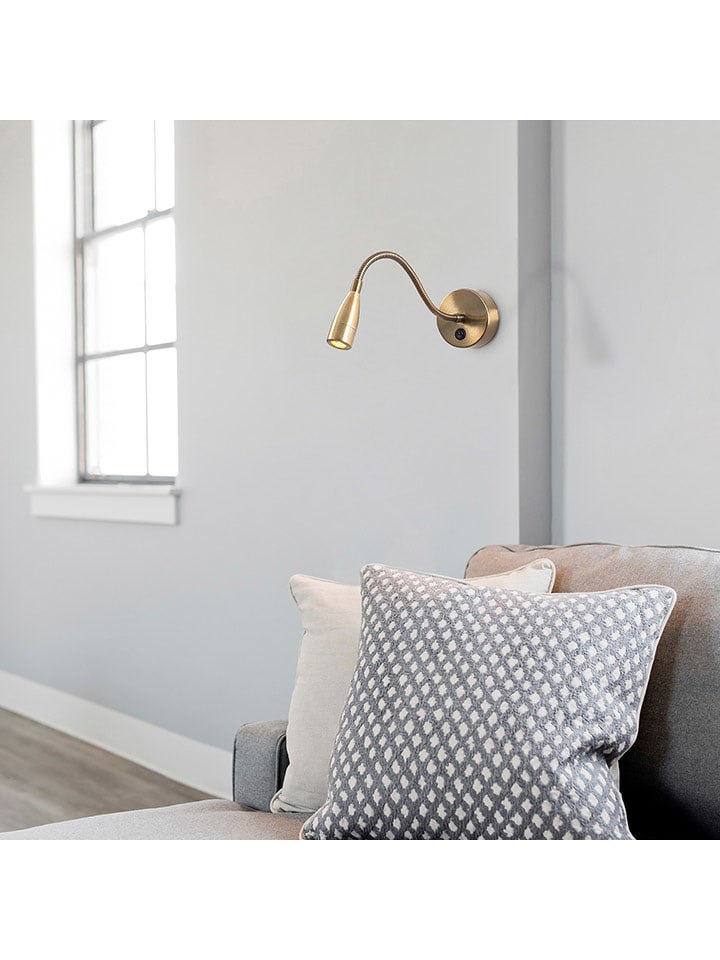 Opviq Lampa ścienna w kolorze złotym - dł. 40 cm rozmiar: onesize