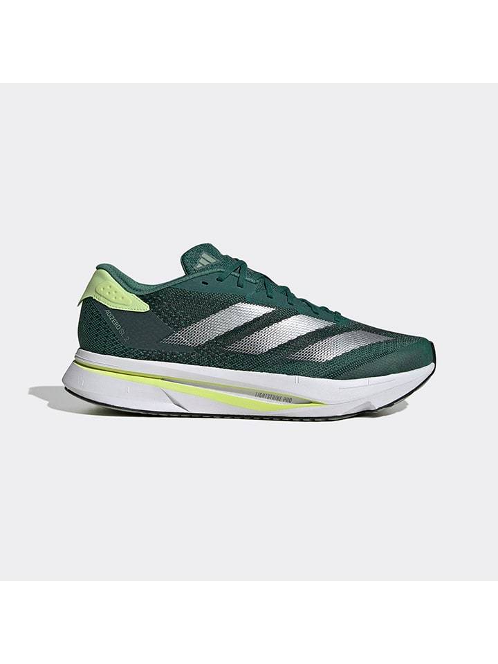 adidas Buty sportowe "Adizero SL2" w kolorze srebrno-zielonym rozmiar: 47