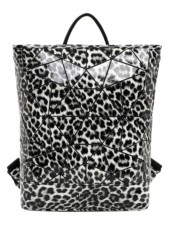 SURI FREY Plecak "Jessy-Lu" w kolorze czarno-białym - 32 x 34 x 10 cm rozmiar: onesize