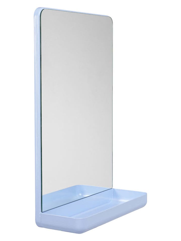 Design Letters Lustro ścienne w kolorze błękitnym - 30 x 45 cm rozmiar: onesize