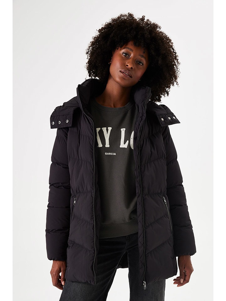 Garcia Kurtka pikowana w kolorze czarnym rozmiar: L