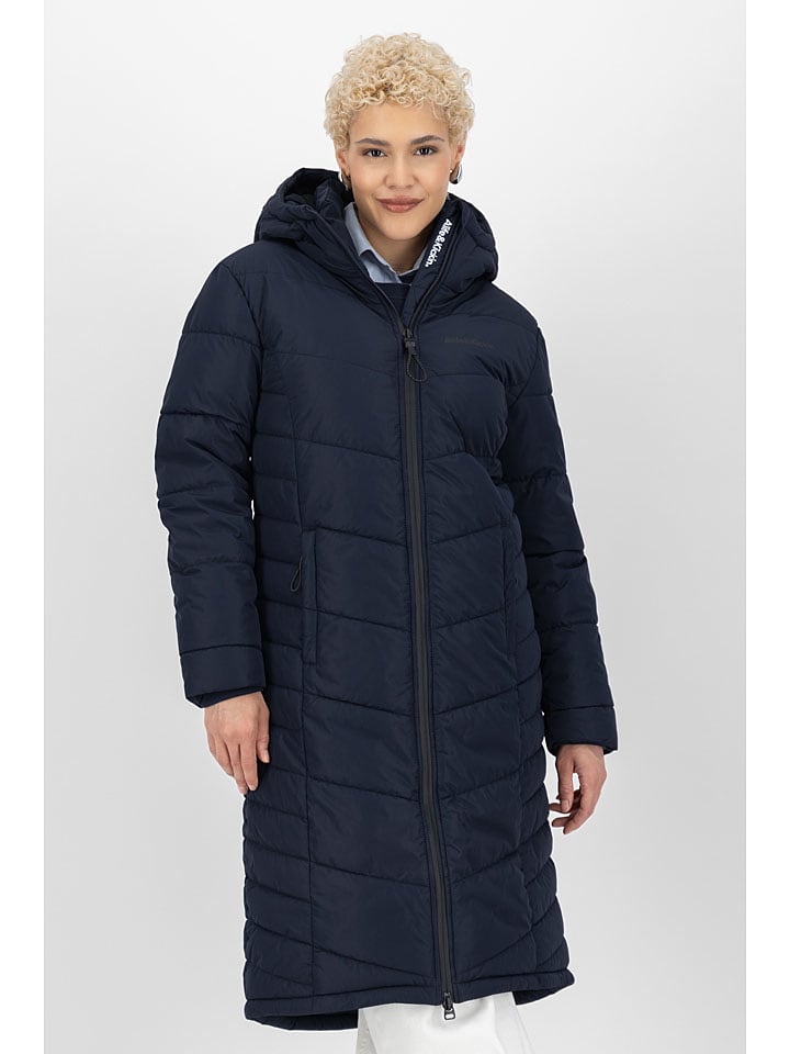 alife and kickin Plaszcz zimowy "VedaAK" w kolorze granatowym rozmiar: XXL