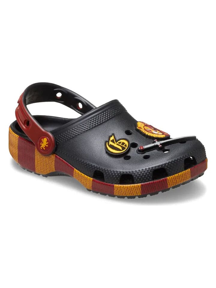 Crocs Chodaki "Gryffindor" w kolorze czarno-jasnobrązowym rozmiar: 28/29