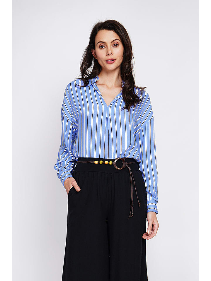 Le Jardin du Lin Bluzka w kolorze błękitnym rozmiar: 42