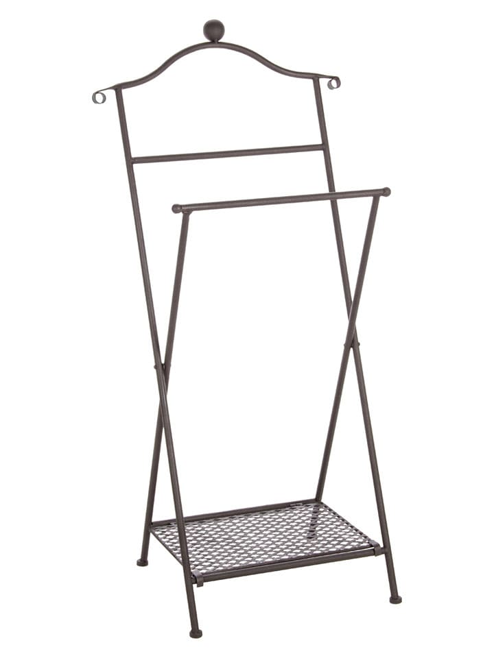 Bizzotto Wieszak stojący w kolorze szarym - 46 x 98 x 28 cm rozmiar: onesize