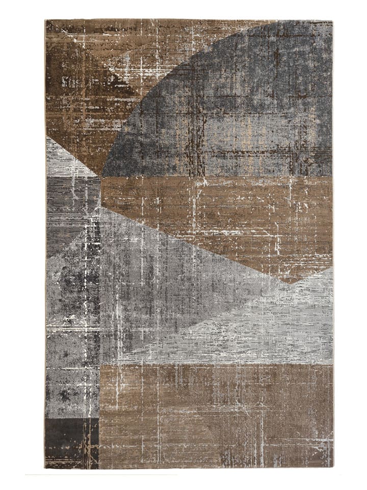 deco Rugs & Carpet Dywan "Double" w kolorze brązowym rozmiar: 133x190 cm
