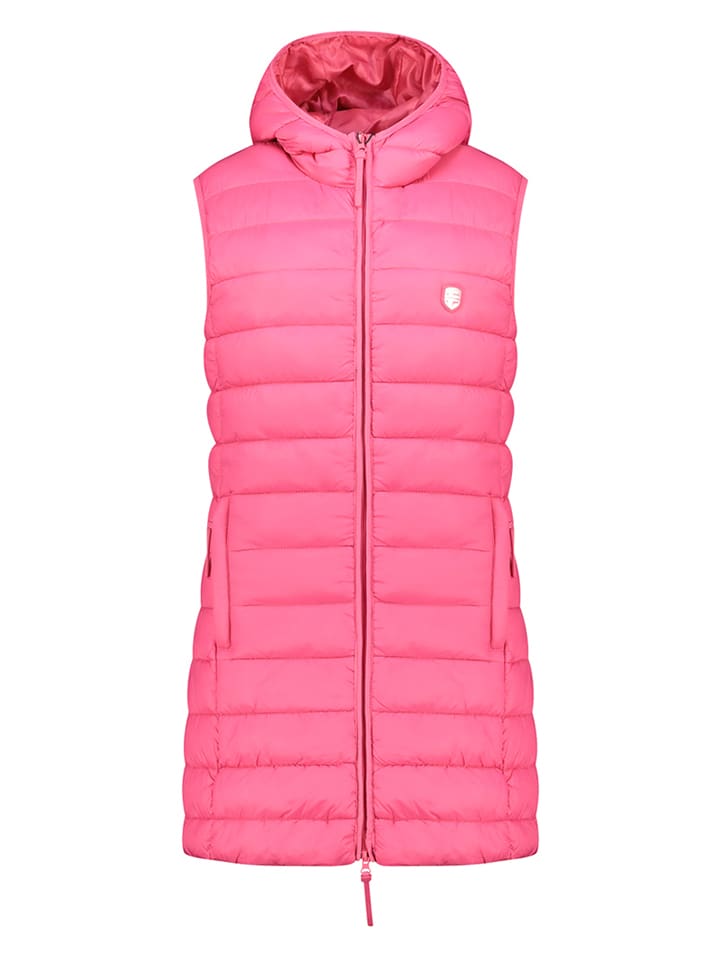 Geographical Norway Kamizelka pikowana "Vatikotal" w kolorze różowym rozmiar: M