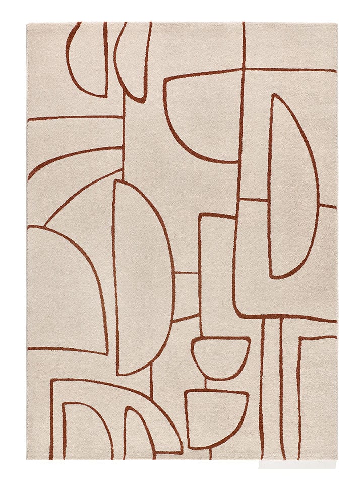 Atticgo Dywan "Beruti" w kolorze kremowo-brązowym rozmiar: 160x230 cm