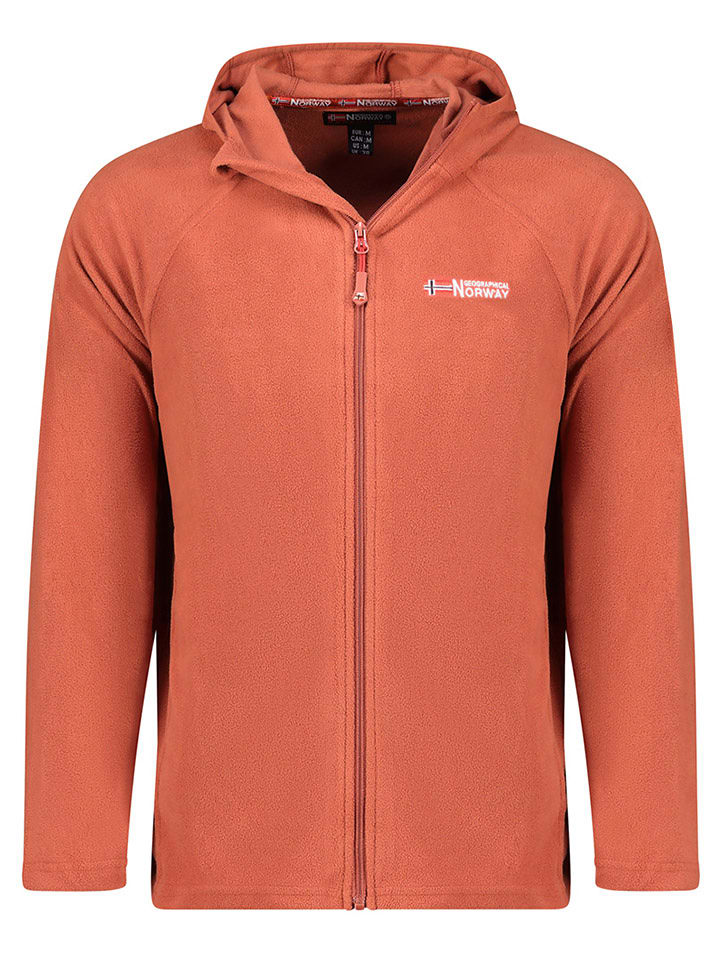 Geographical Norway Kurtka polarowa "Tugood" w kolorze ceglanym rozmiar: L