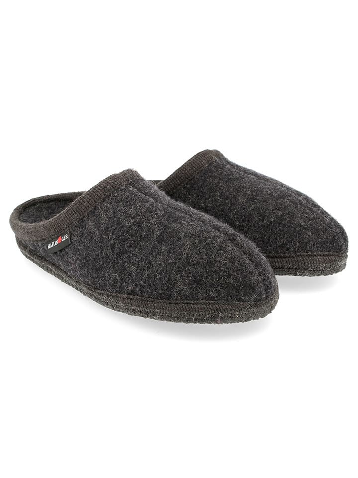 HAFLINGER Kapcie w kolorze antracytowym rozmiar: 40