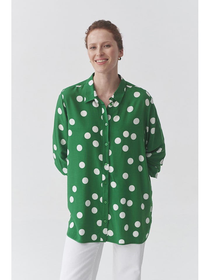TATUUM Koszula "Dotta" w kolorze zielonym rozmiar: 38