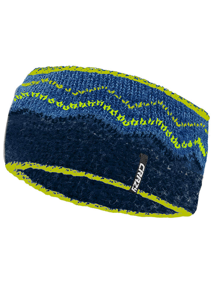 Crazy Opaska "Norge" w kolorze granatowym na czoło rozmiar: onesize