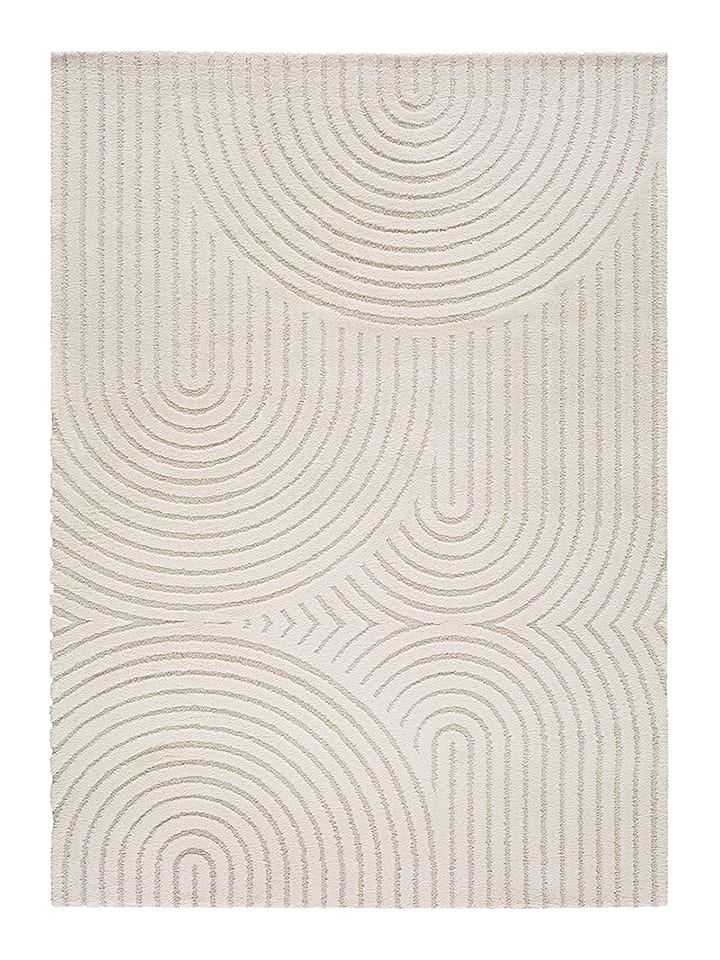 Atticgo Dywan "Yen" w kolorze kremowym ze wzorem rozmiar: 120x170 cm