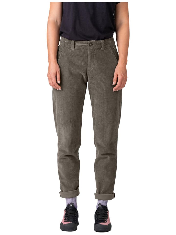 Hannah Spodnie sztruksowe "April" w kolorze khaki rozmiar: 44