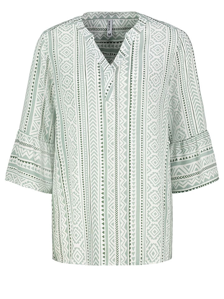 Sublevel Bluzka w kolorze zielono-białym rozmiar: S