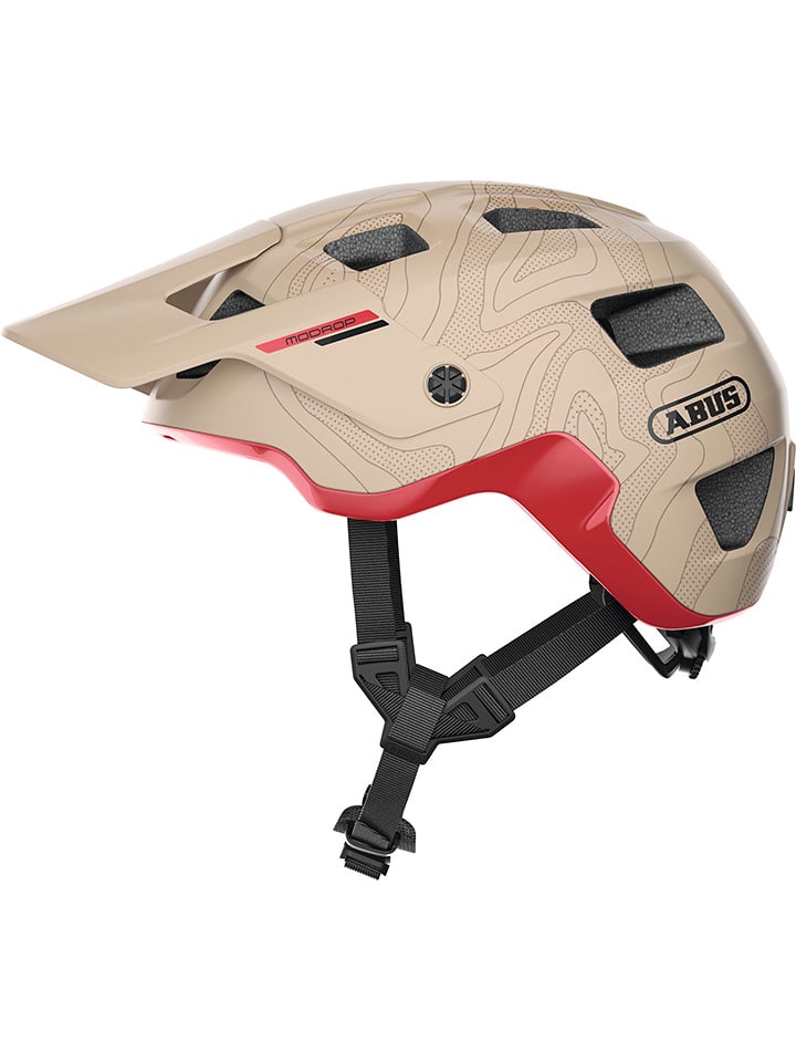 ABUS Kask rowerowy "MoDrop" w kolorze beżowym rozmiar: 54-58 cm