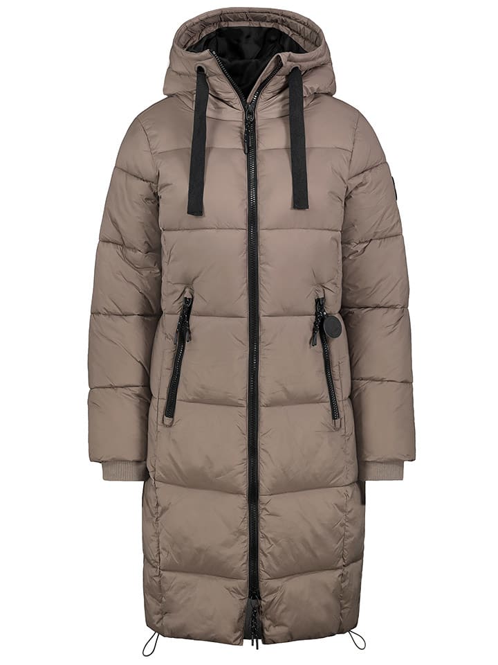 Sublevel Płaszcz pikowany w kolorze jasnobrązowym rozmiar: L