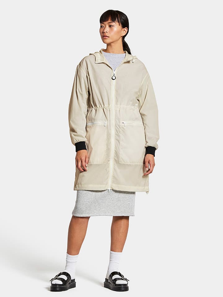 Didriksons Parka "Athena" w kolorze kremowym rozmiar: 32/34