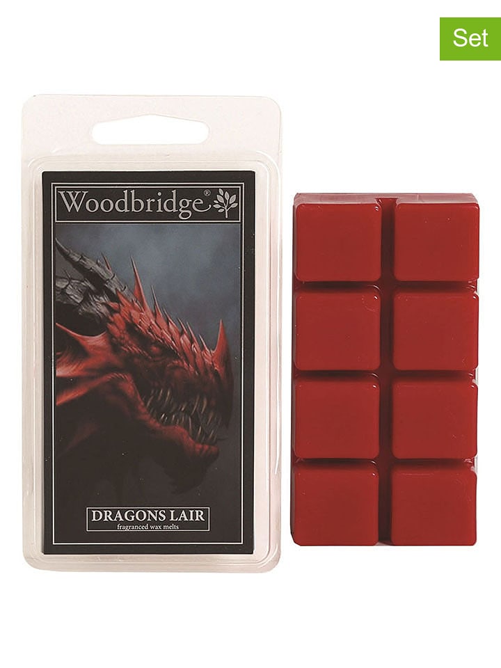 Woodbridge Wosk zapachowy (2 szt.) "Dragons Lair" w kolorze brązowym - 2x 68 g rozmiar: onesize